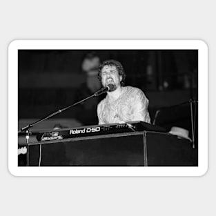 Felix Cavaliere BW Photograph Sticker